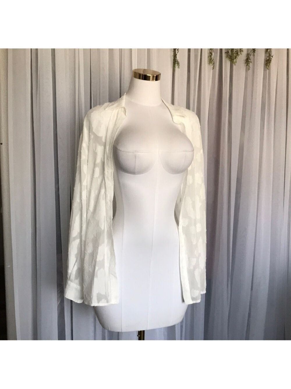 Sheer Oversized Long Sleeve